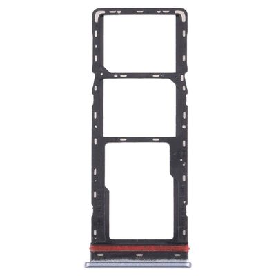 SIM -kaartlade + Sim Card Tray + Micro SD -kaartlade voor Tecno Camon 17 CG6 CG6J