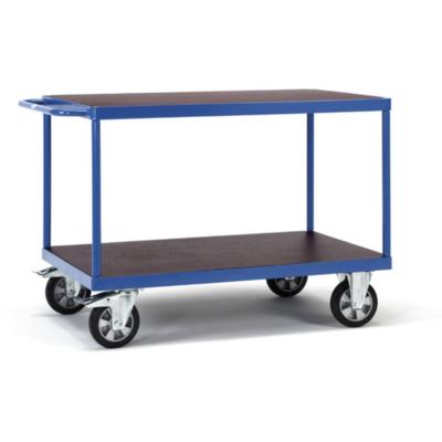 Fetra Hauptartikel 12406 Tafelwagen Staal Poedercoating Laadvermogen (max.): 1200 kg Stralend blauw (RAL 5007)