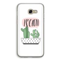 I love cacti: Samsung Galaxy A5 (2017) Transparant Hoesje