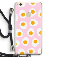 Dancing eggs: Huawei Ascend P8 Lite (2017) Transparant Hoesje met koord