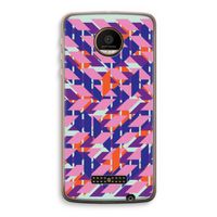 Skew Blush 3: Motorola Moto Z Force Transparant Hoesje