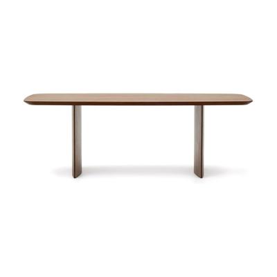 Kave Home Litto eettafel 240x100 cm walnoot
