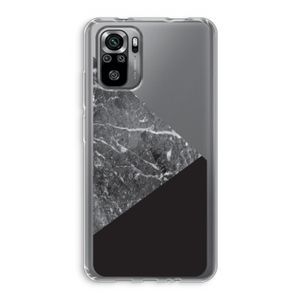 Combinatie marmer: Xiaomi Redmi Note 10S Transparant Hoesje