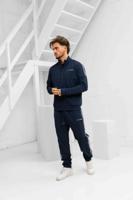 XPLCT X SFS Creative Trainingspak Heren Donkerblauw - Maat M - Kleur: DonkerblauwWit | Soccerfanshop