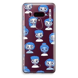 Gezichtjes: HTC U12+ Transparant Hoesje