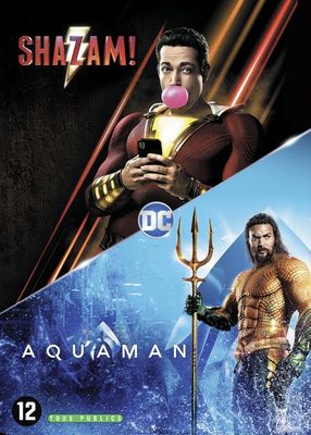 Aquaman + Shazam! - DVD (5051889655381) Aquaman + Shazam! - DVD (5051889655381)