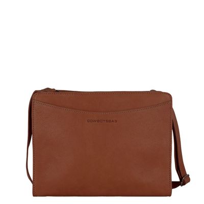 Cowboysbag Clean Bag Rye Schoudertas Cognac