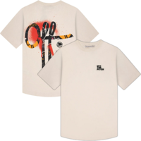 Off The Pitch - Ornament Slim Fit T-Shirt - Off White