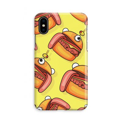 Hamburger: iPhone Xs Volledig Geprint Hoesje