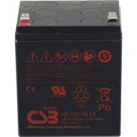 CSB Battery HR 1227W high-rate Loodaccu 12 V 6.2 Ah Loodvlies (AGM) (b x h x d) 90 x 106 x 70 mm Kabelschoen 6.35 mm, Kabelschoen 4.8 mm Onderhoudsvrij,