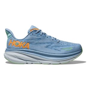 Hoka Clifton 9 hardloopschoenen blauw/oranje heren 43 1-3