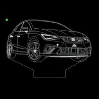 3D LED LAMP - SEAT IBIZA FR