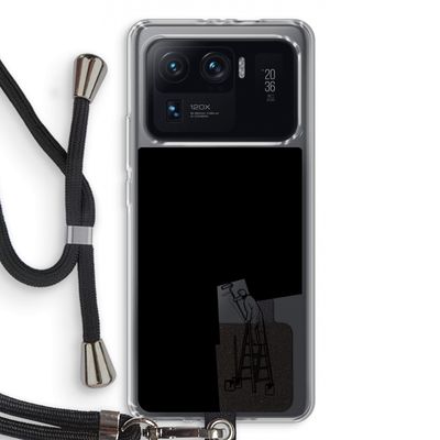 Musketon Painter: Xiaomi Mi 11 Ultra Transparant Hoesje met koord