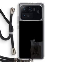 Musketon Painter: Xiaomi Mi 11 Ultra Transparant Hoesje met koord