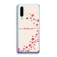 Kusjes: Huawei P30 Transparant Hoesje