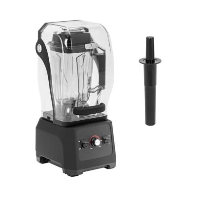 Keukenmixer met geluidsisolerende kap - 1680 W - 2,5 l - pulsfunctie - 24.500 tpm - Royal Catering
