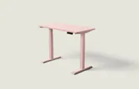 Desktronic HomeOne bureau Zachtroze / Zachtroze / 120x60 cm
