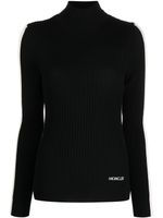 Moncler pull à col roulé - Noir