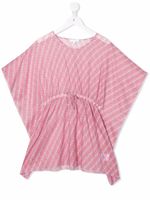 Chloé Kids robe à logo imprimé - Rose