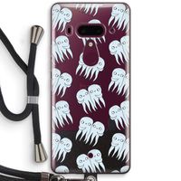 Octopussen: HTC U12+ Transparant Hoesje met koord
