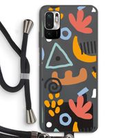 Abstract: Xiaomi Redmi Note 10 5G Transparant Hoesje met koord Abstract: Xiaomi Redmi Note 10 5G Transparant Hoesje met koord