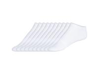LIVERGY 10 paar sneakersokken (Wit, 39-42)