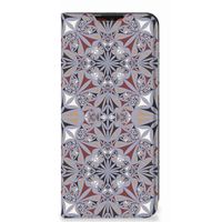 Motorola Moto E7 Power | E7i Power Standcase Flower Tiles - thumbnail