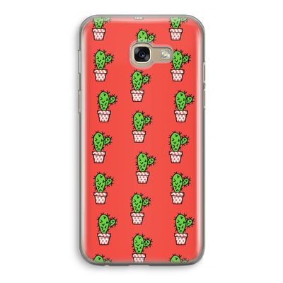 Mini cactus: Samsung Galaxy A5 (2017) Transparant Hoesje
