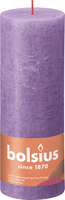 Rustiek stompkaars 190/68 Vibrant Violet - Bolsius