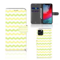 Apple iPhone 11 Pro Max | Telefoon Hoesje | Waves Yellow