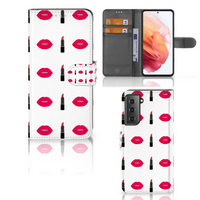 Samsung Galaxy S21 Telefoon Hoesje Lipstick Kiss