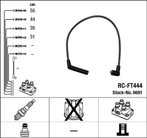 Bougiekabelset RCFT444