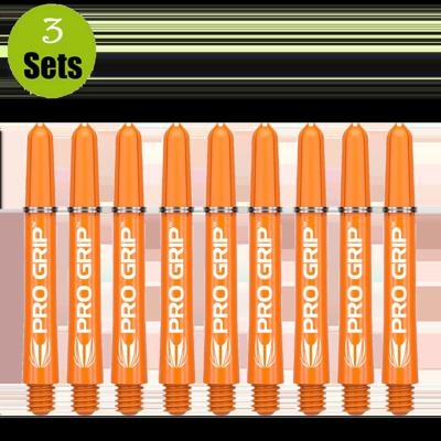 Target Target Pro Grip Shaft - 3 sets - Oranje