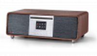 Pinell Supersound 701 Tafelradio DAB+ Internetradio BT Streaming Subwoofer CD - Walnoot