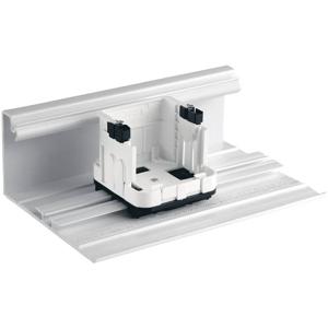 Telegärtner Universal Equpiment Mounting Set for Outlets with 1 half shell Grijs