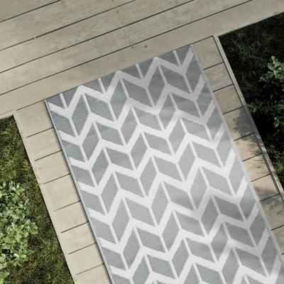 VidaXL Buitenkleed arakil 80x150 cm pp grijs