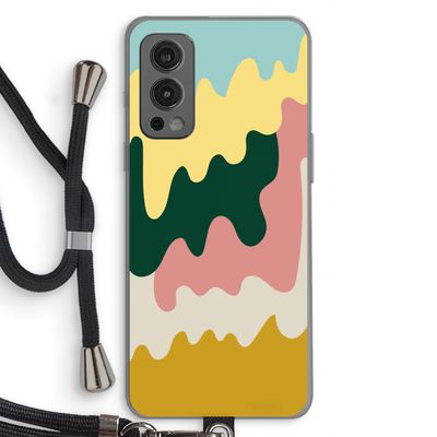 Baar B: OnePlus Nord 2 5G Transparant Hoesje met koord