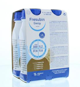 Fresubin Energy drink cappucino 200ml (4 st)
