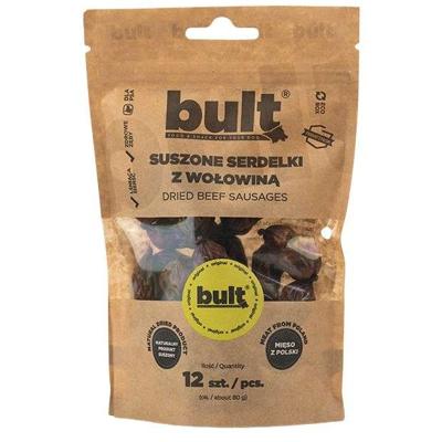 BULT Dried beef sausages - traktatie voor hond - 12