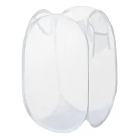 AirFold Wasmand - Grote Opvouwbare Mesh Wasmand met Ventilatie & Zijvak
