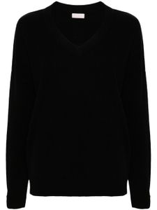 LIU JO pull en laine à col v - Noir