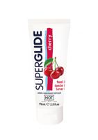 HOT Superglide edible lubricant waterbased - cherry - 75 ml - thumbnail