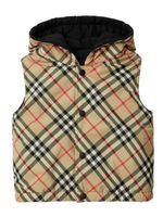 Burberry Kids veste réversible à motif Vintage Check - Tons neutres