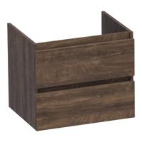 Brauer Joy - Onderkast - 60 cm - met 2 Softclose Lades Greeploos en 1 Sifon Uitsparing - Grove