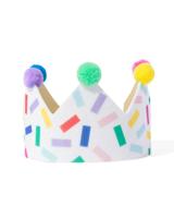 HEMA Verjaardagskroon stof streepjes