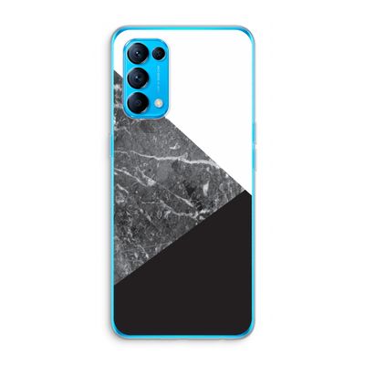 Combinatie marmer: Oppo Find X3 Lite Transparant Hoesje