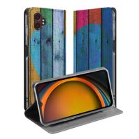 Samsung Galaxy Xcover 7 Pro | Book Cover | Wood Heart