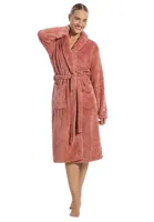 Ten Cate dames badjas Fleece - Rose Dot - S - Roze - S - S - S - S - S - S - S - S - S - S - S - S - S - S - S - S - S