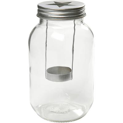 Creativ Company Lantaarn, h: 18 cm, d 10 cm, 1 stuk