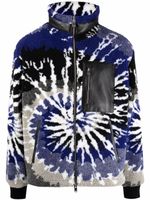 AMIRI veste zippée à imprimé tie dye - Bleu AMIRI veste zippée à imprimé tie dye - Bleu